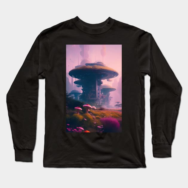 Abstract Another World Long Sleeve T-Shirt by Voodoo Production